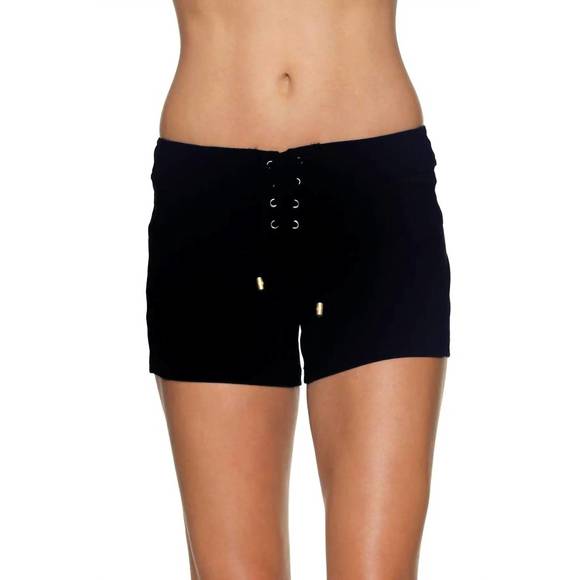 NEW HELEN JON 4" board short in black - Picture 1 of 2